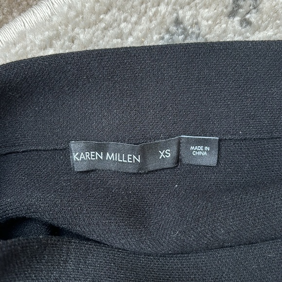 KAREN MILLEN Full zipper (back or front) skirt size XS - Picture 3 of 4